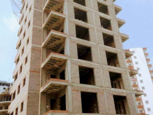 Bims duvar inşaatı tamamlanan yapı çalışması