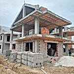 Serdar Kocakoç İnşaat tarafından Adana’da yapılan bims duvar örme çalışması ve profesyonel duvar ustalığı