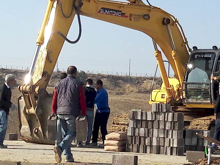 Profesyonel tadilat işleri yapan inşaat ekib